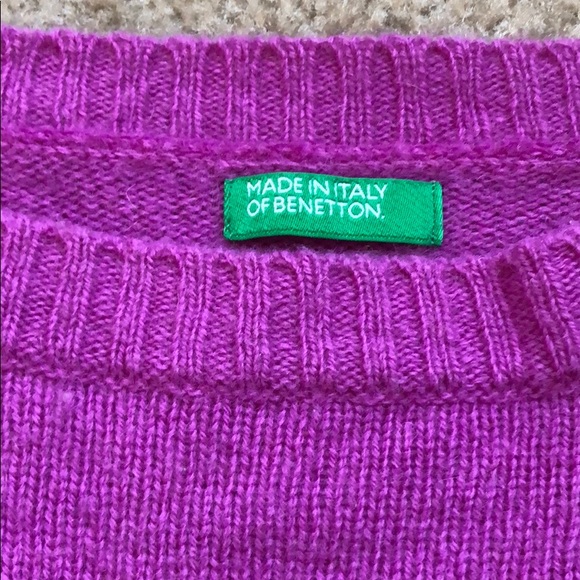 Made in Italy of Benetton wool sweater - Picture 2 of 6